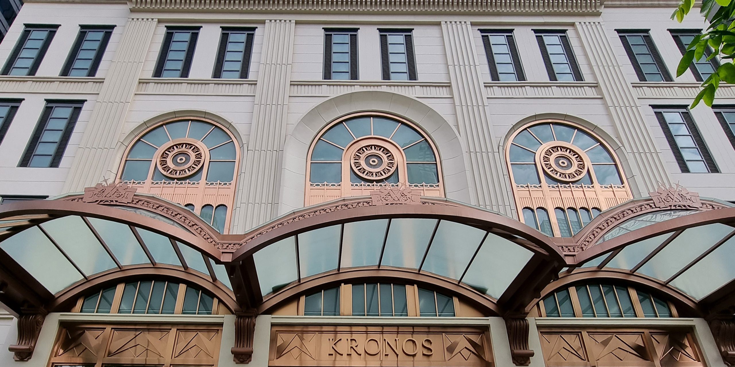 MF limestone honed - calcário grão médio fino - Kronos Sathorn Tower - tailândia