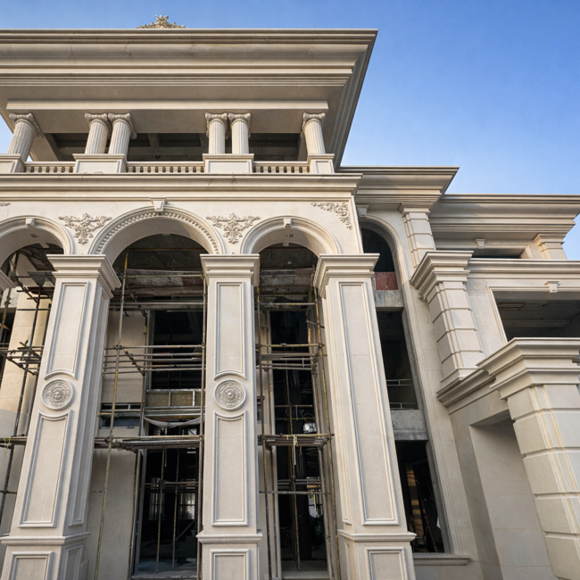 M honed, tom estável, grão médio-fino Yangming Huadu Villa, Zhejiang Province