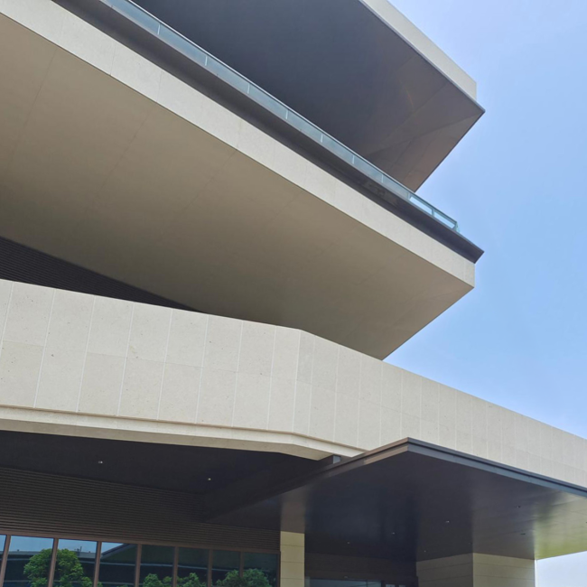 filstone limestone MLC - grão médio, grão grosso clássico creme fátima - Jiaotou Impression