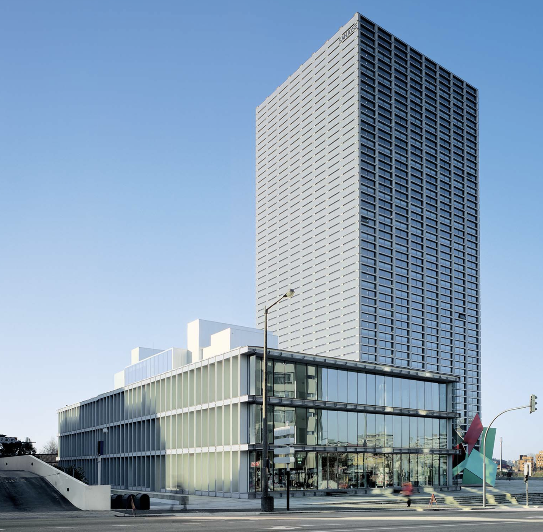 filstone SPI granito cinza grão fino - Edifício Burgos