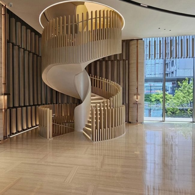 filstone limestone beije MMF - grão médio, grão médio fino creme fátima - Wuhan Yangtze River Tiandi