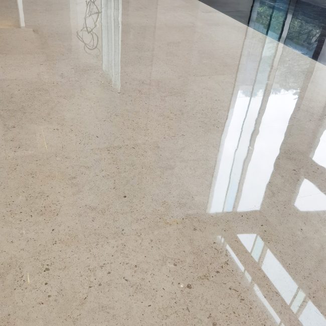 filstone limestone beije MG + M - calcário grão médio e calcário grão médio grosso - Penghui Shenzhen bay n1