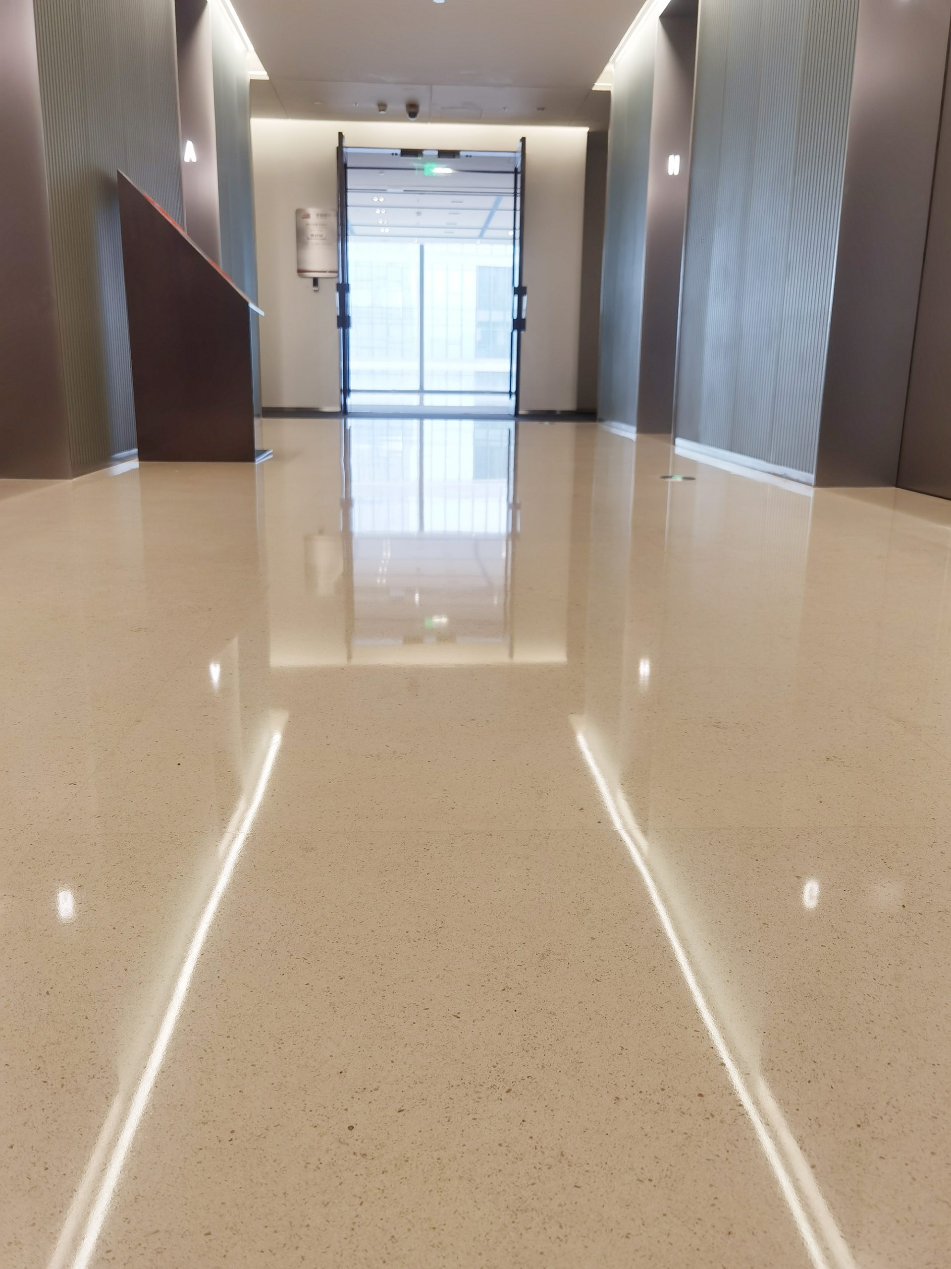 filstone limestone beije MG + M - calcário grão médio e calcário grão médio grosso - Penghui Shenzhen bay n1